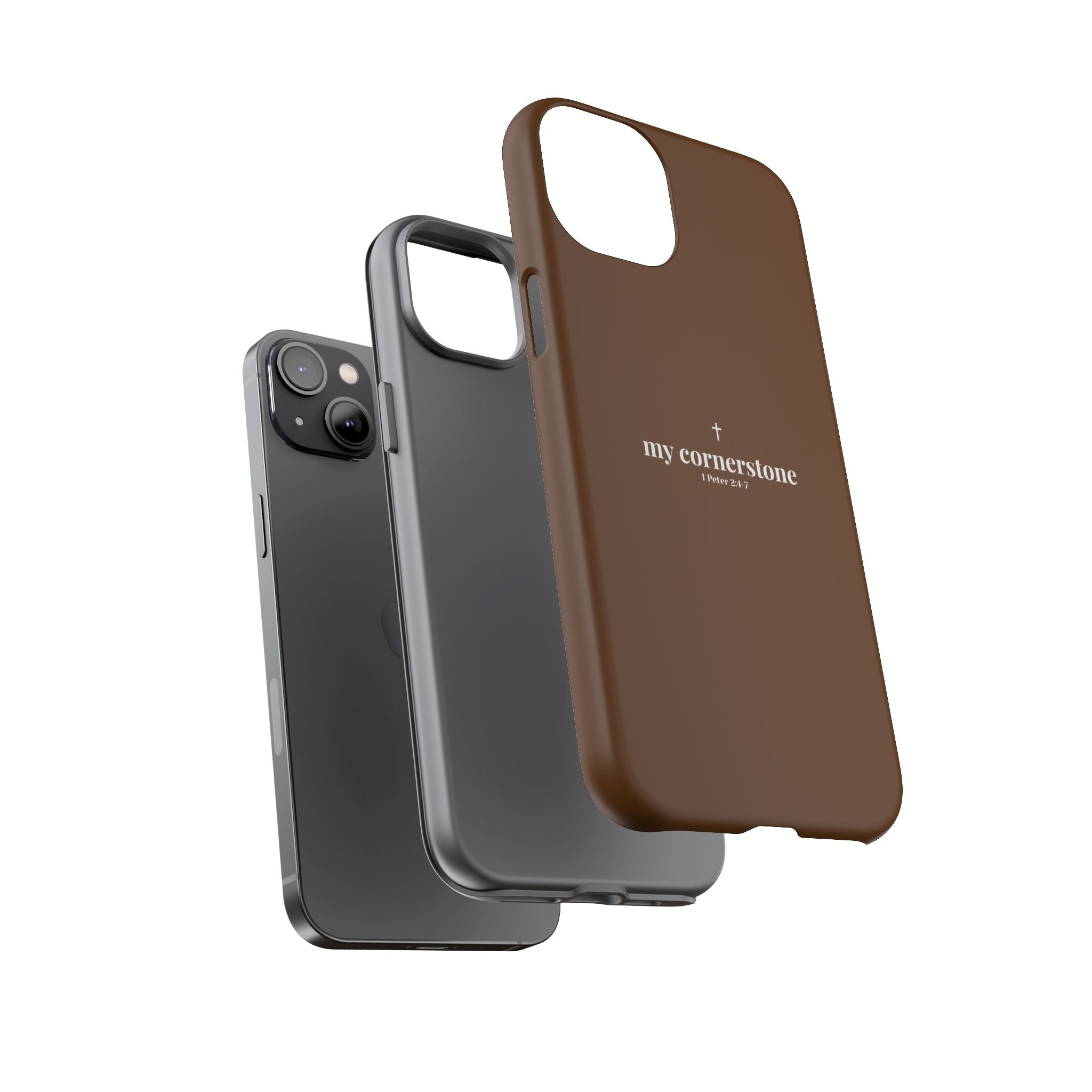 "My Cornerstone" Tough iPhone Case