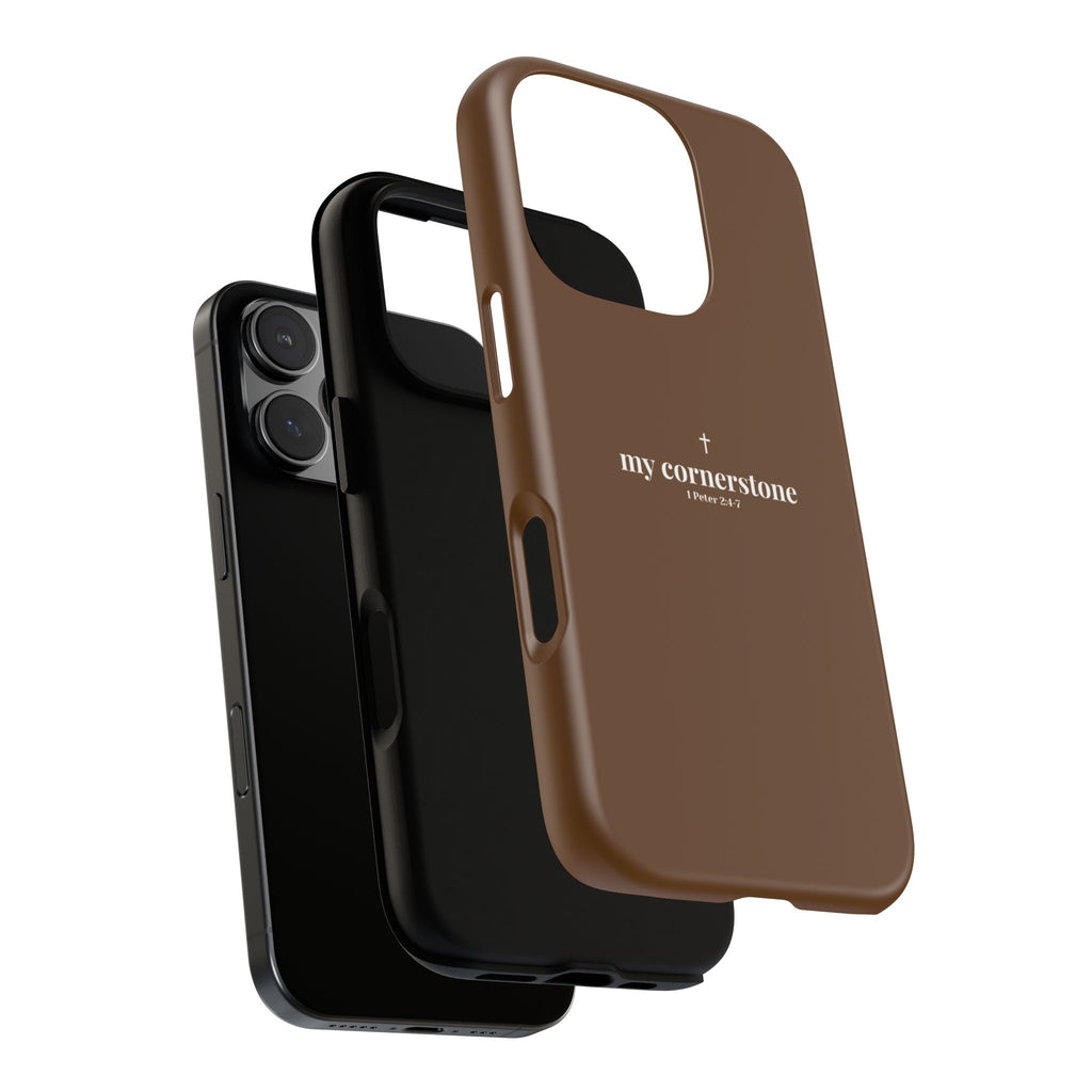 "My Cornerstone" Tough iPhone Case