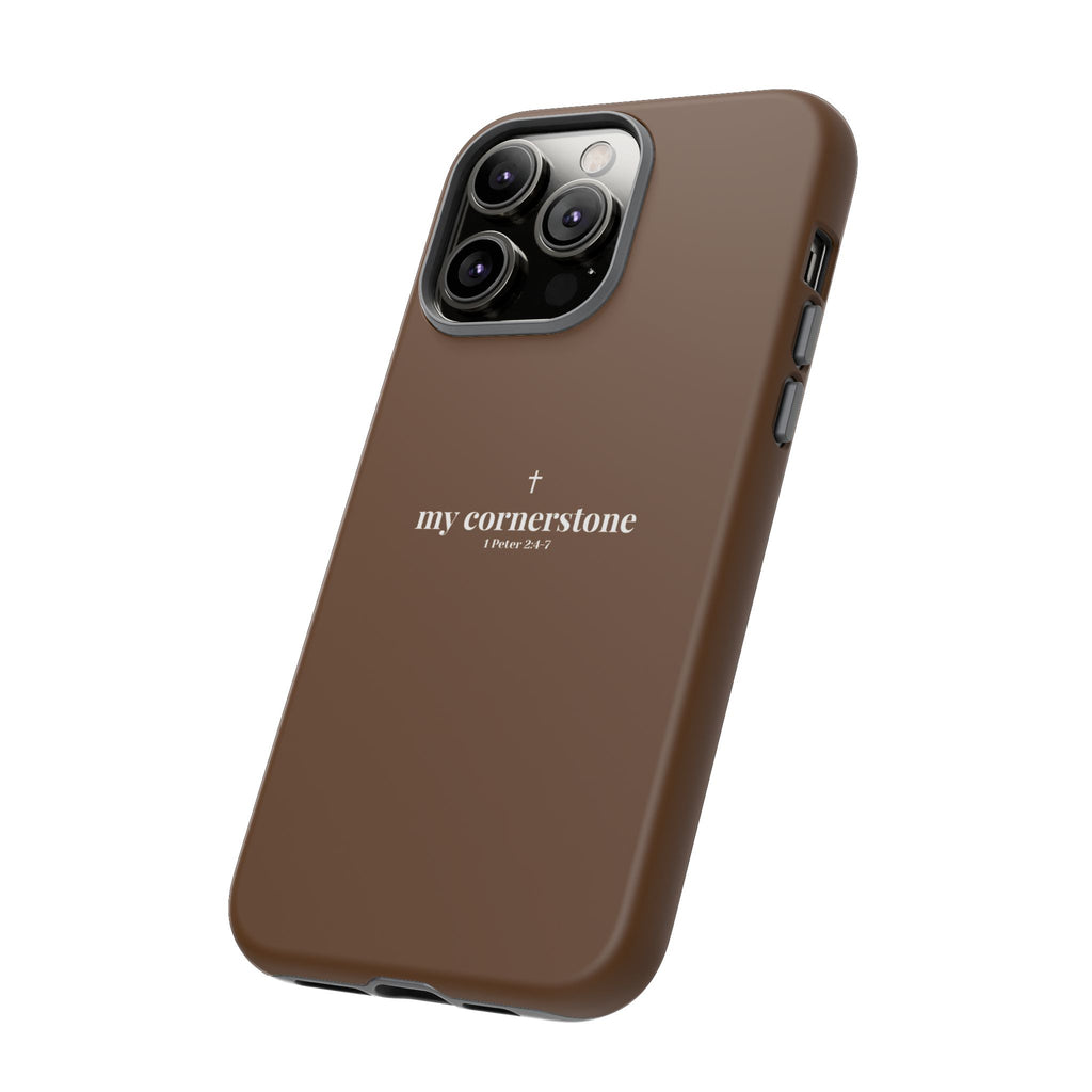 "My Cornerstone" Tough iPhone Case
