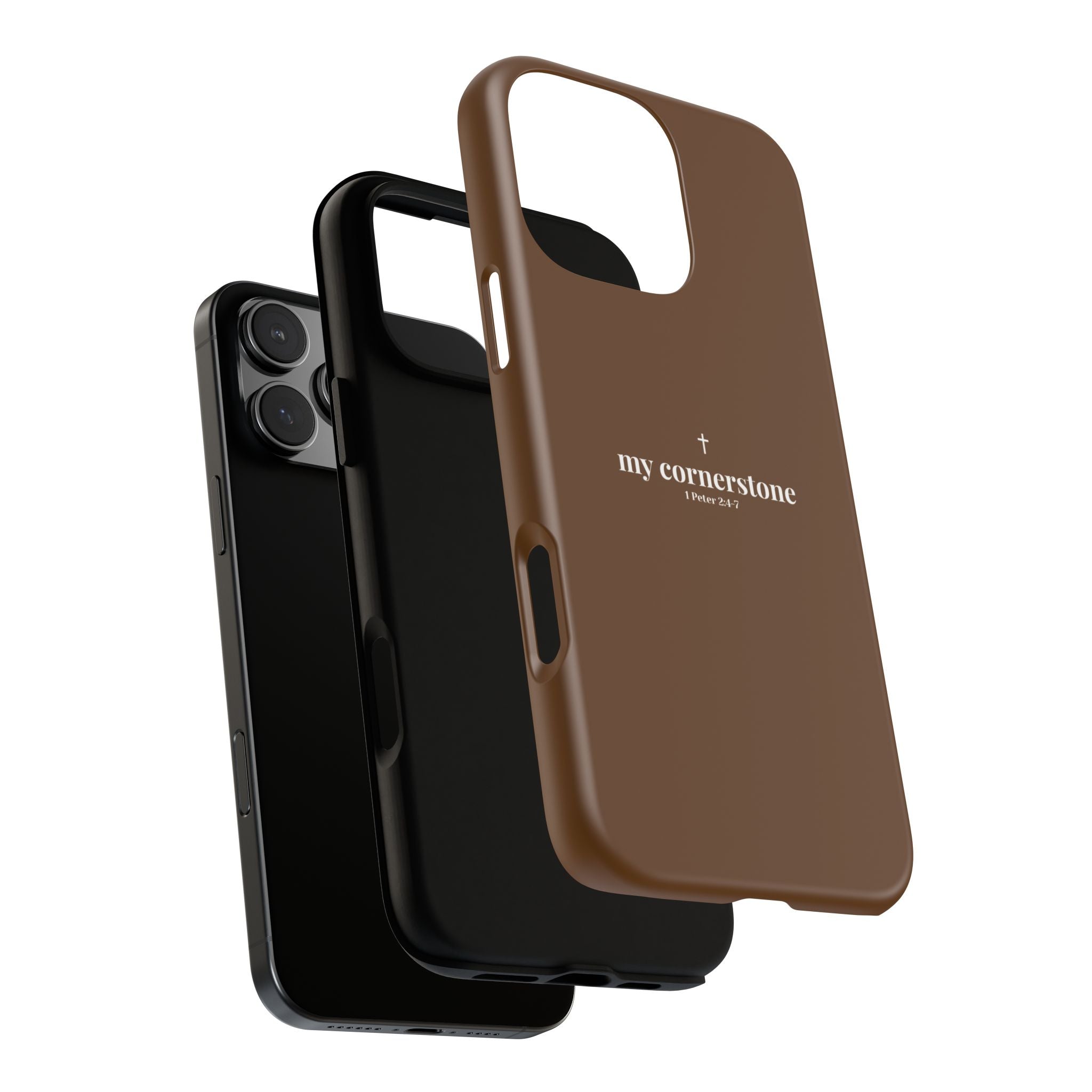 "My Cornerstone" Tough iPhone Case