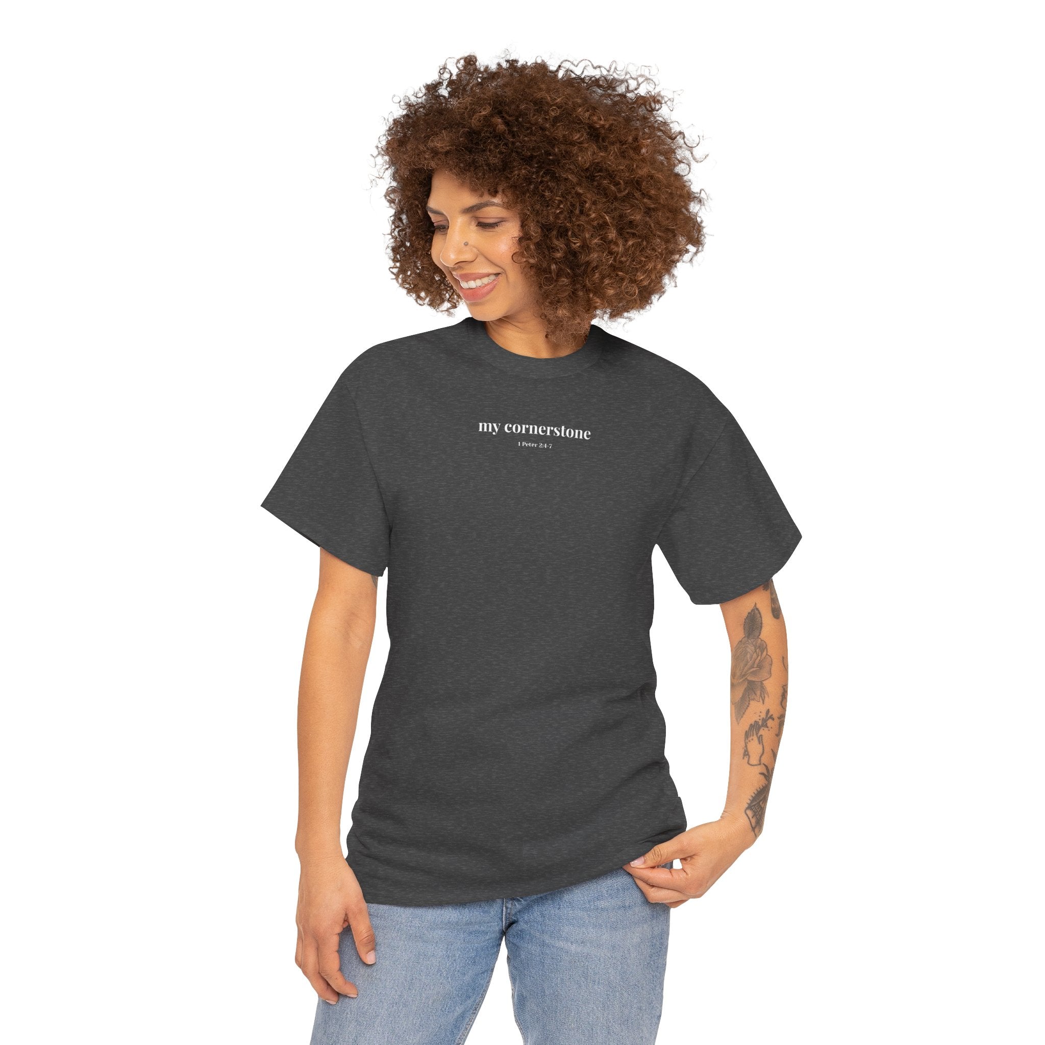 "My Cornerstone" Tee - Unisex 100% Cotton Shirt