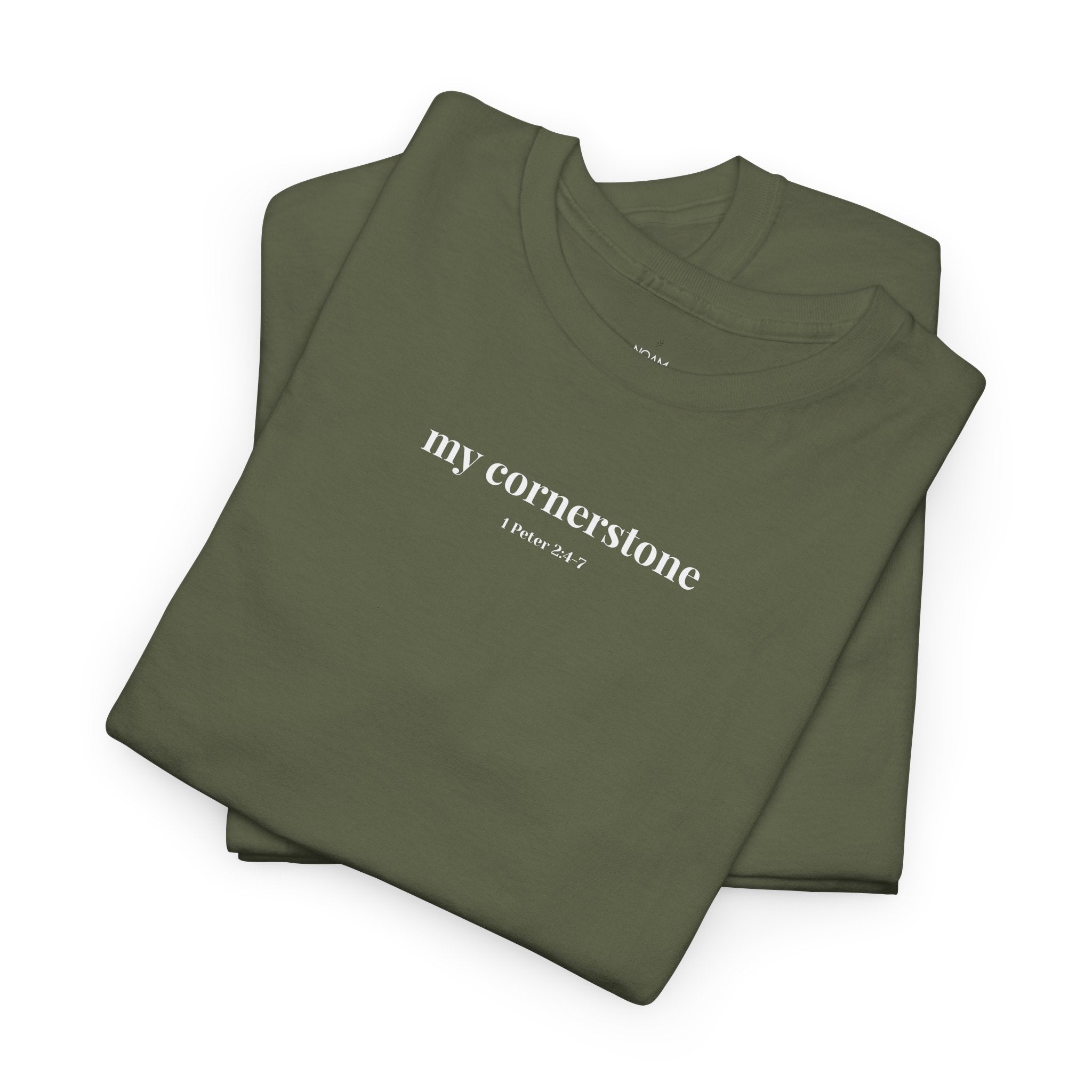 "My Cornerstone" Tee - Unisex 100% Cotton Shirt