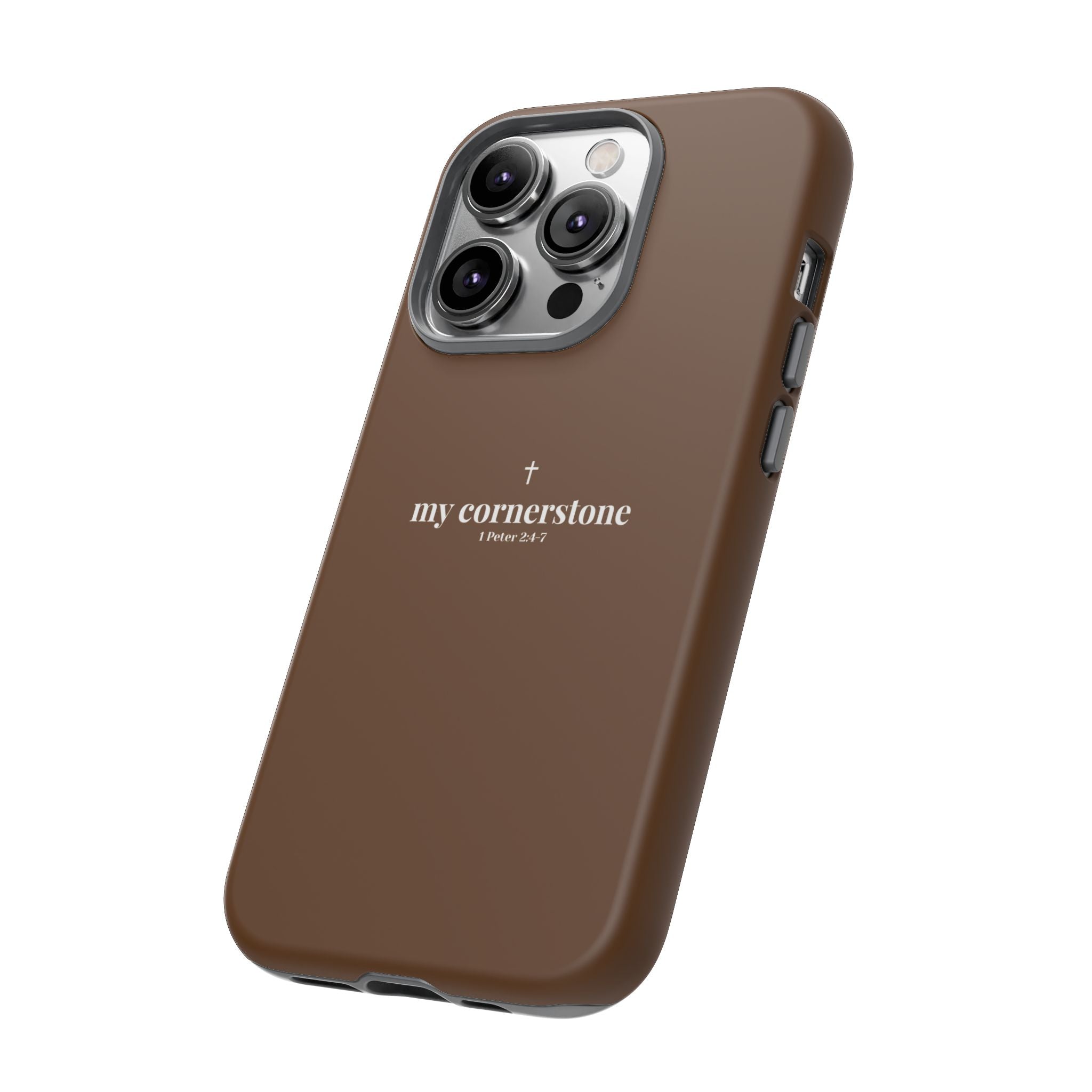 "My Cornerstone" Tough iPhone Case