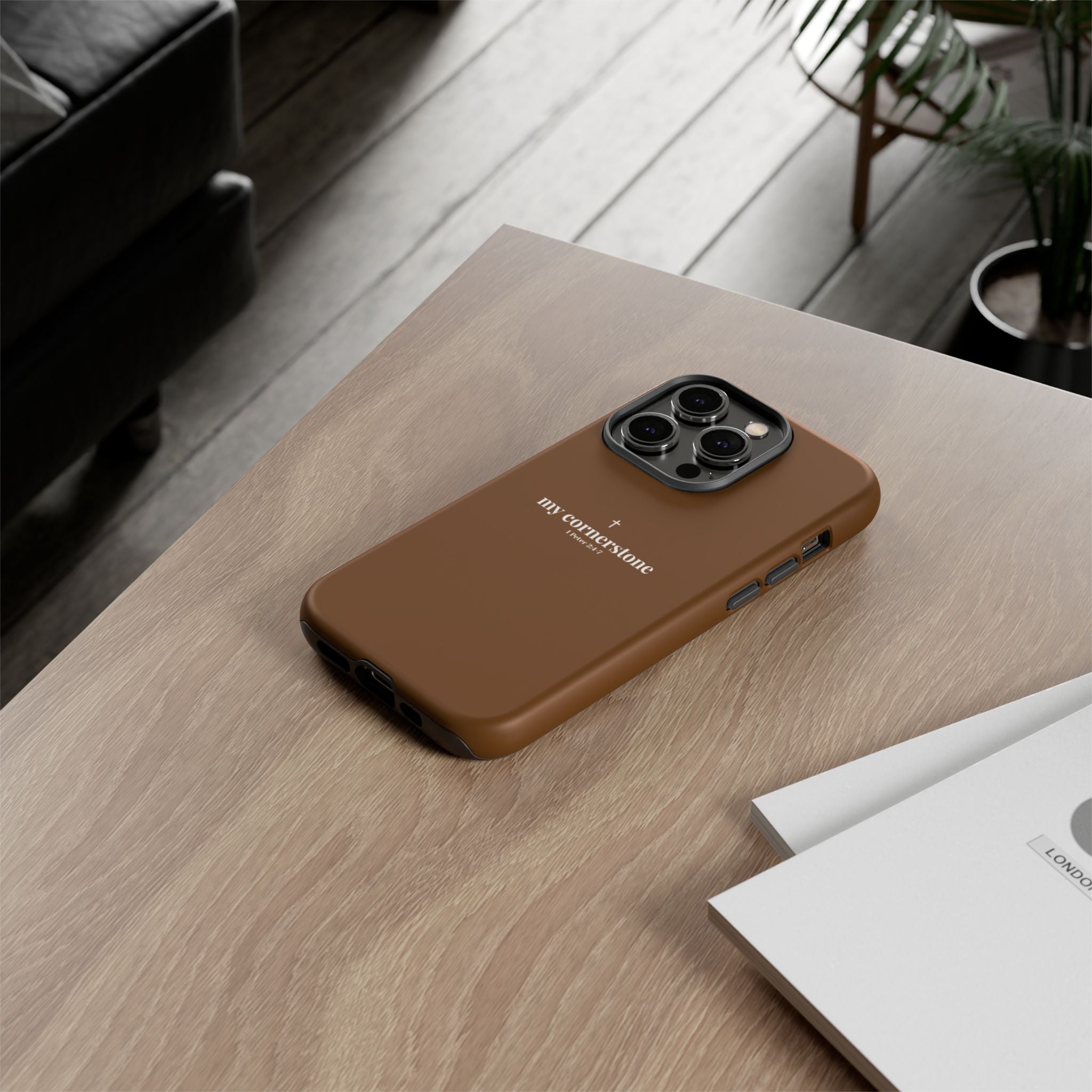"My Cornerstone" Tough iPhone Case