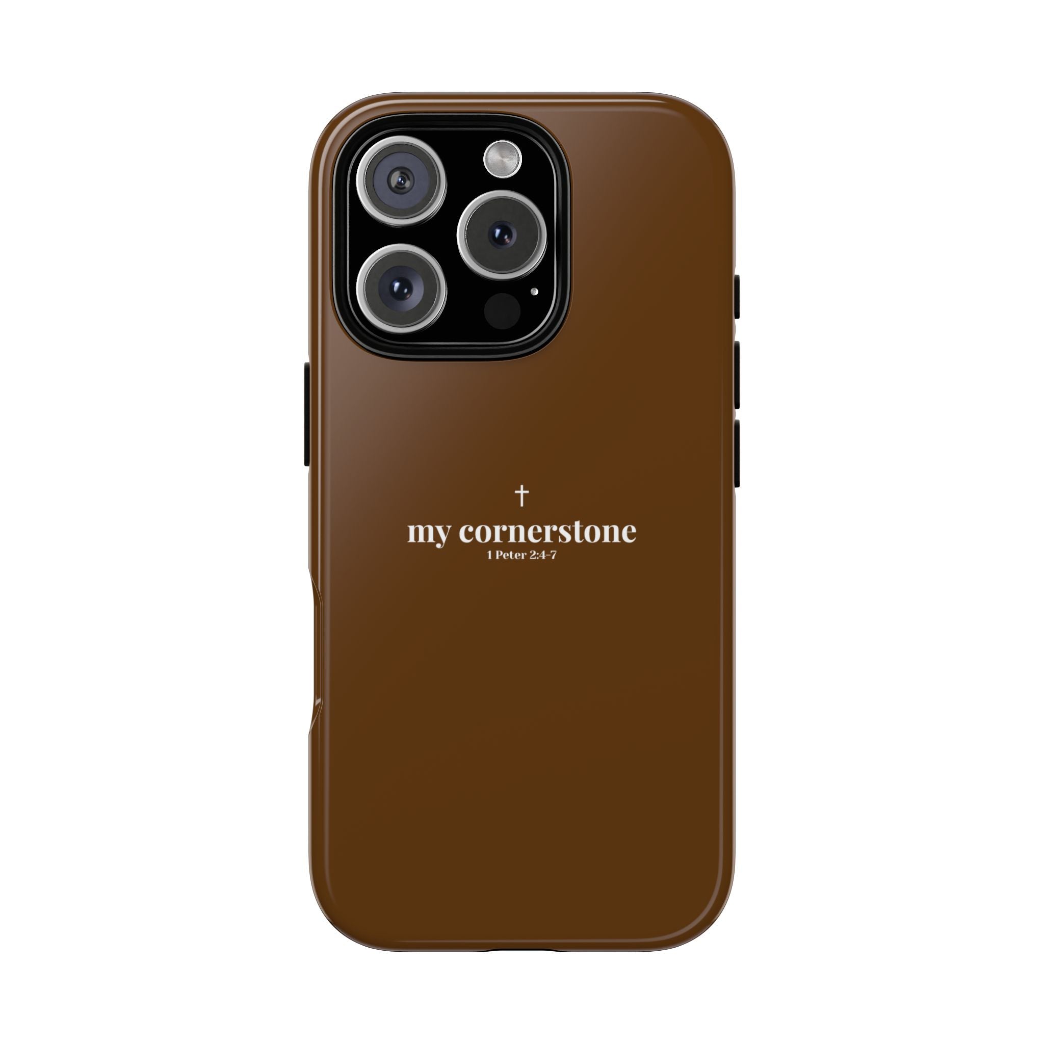 "My Cornerstone" Tough iPhone Case