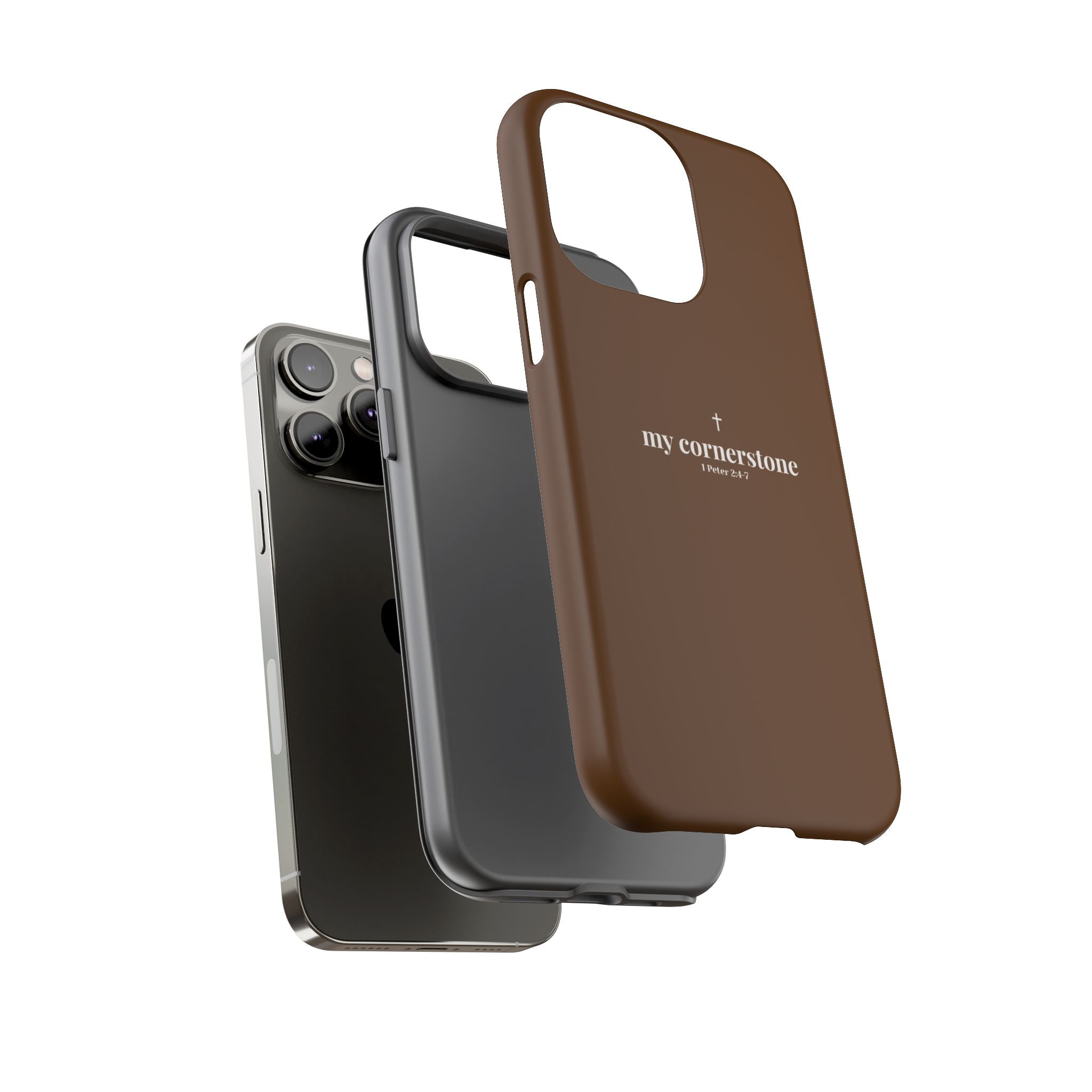 "My Cornerstone" Tough iPhone Case