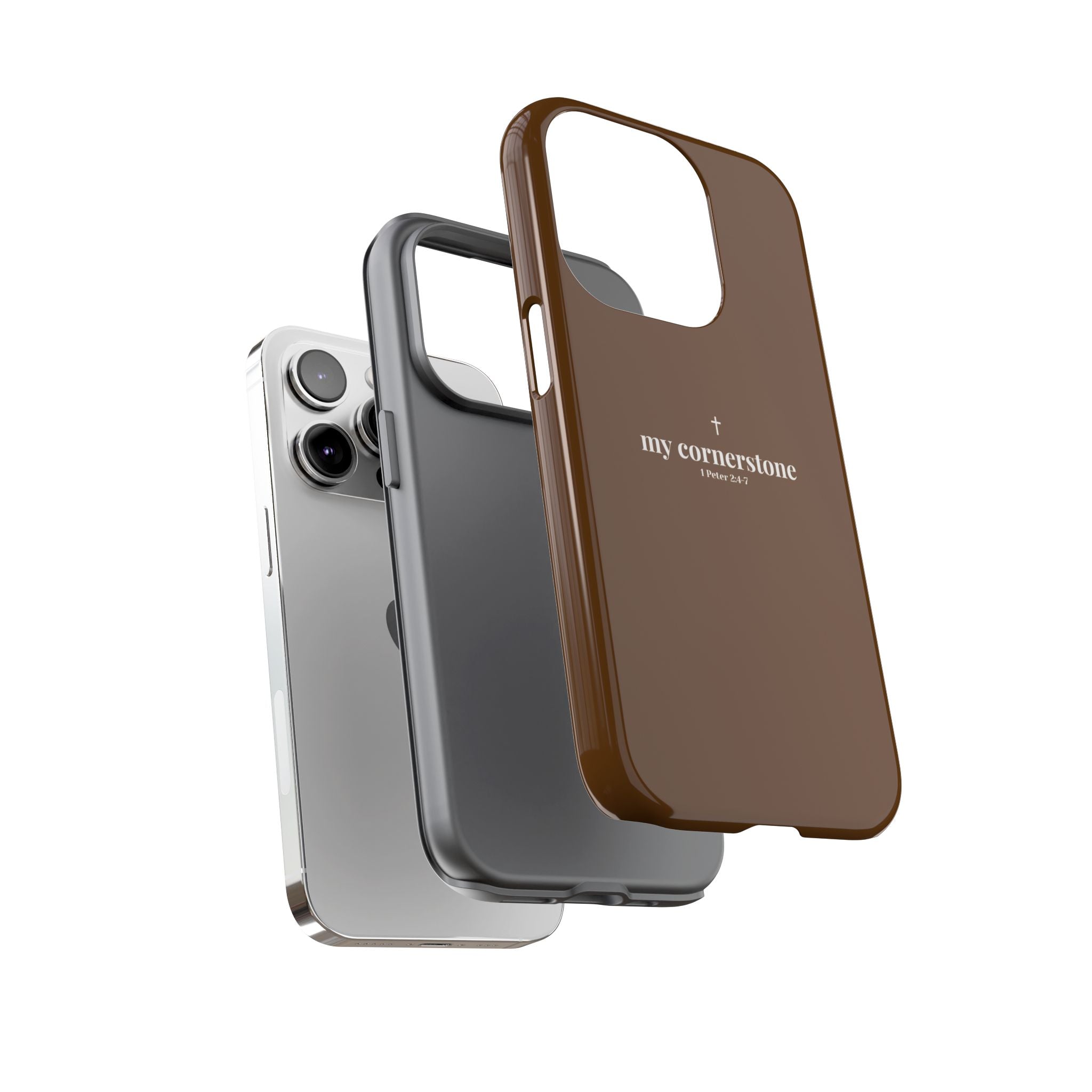"My Cornerstone" Tough iPhone Case