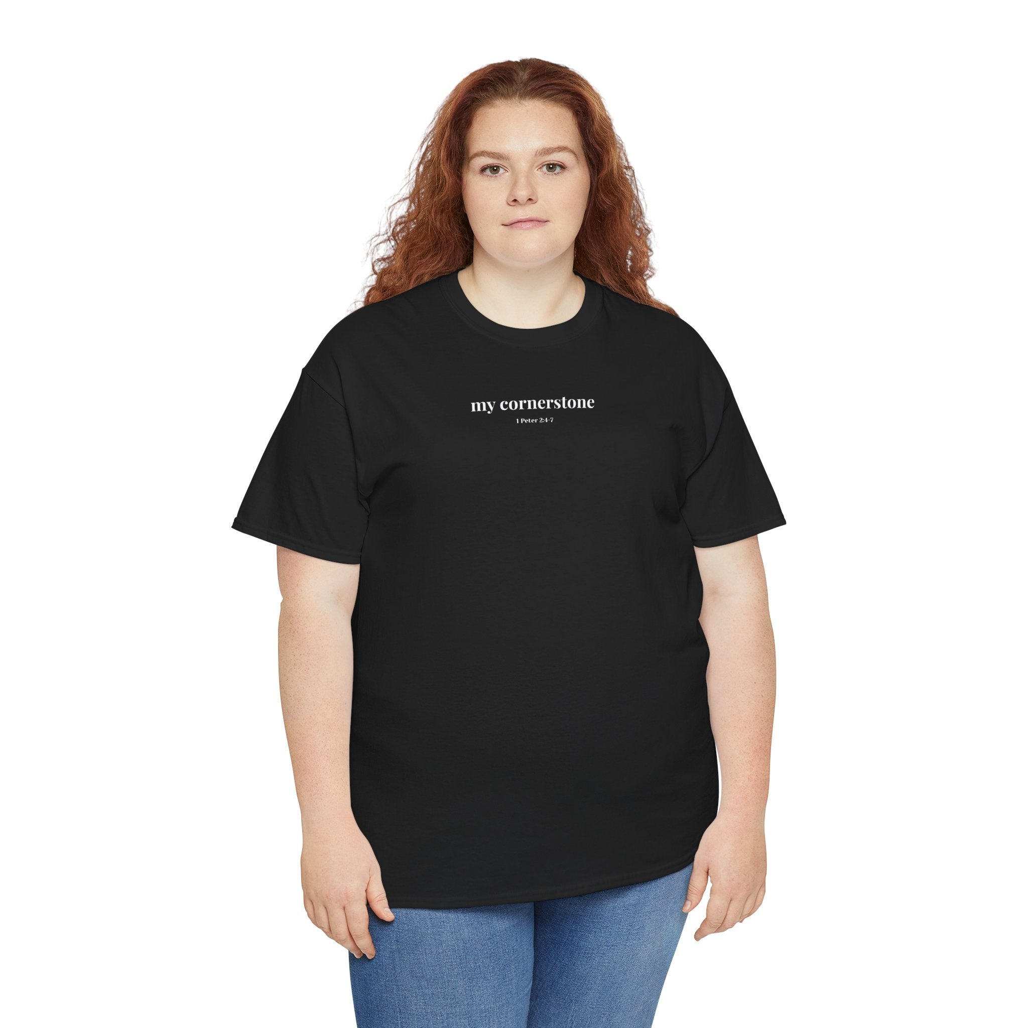 "My Cornerstone" Tee - Unisex 100% Cotton Shirt
