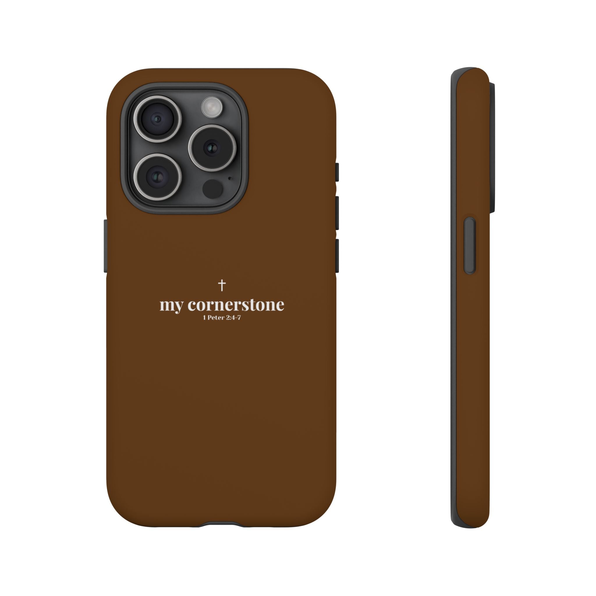 "My Cornerstone" Tough iPhone Case