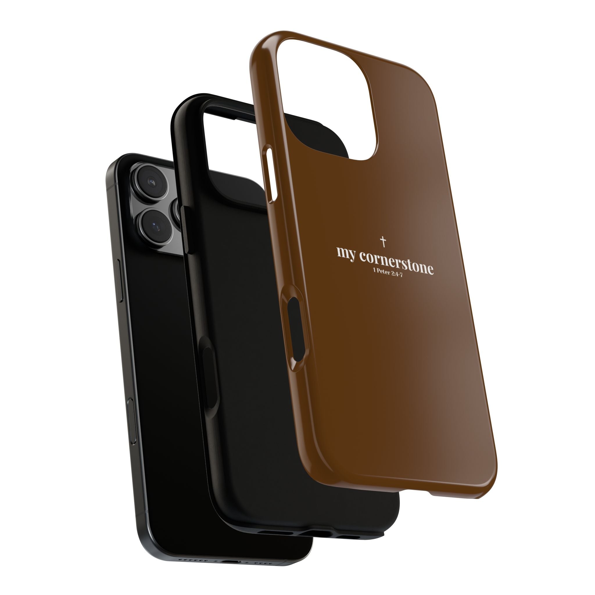 "My Cornerstone" Tough iPhone Case