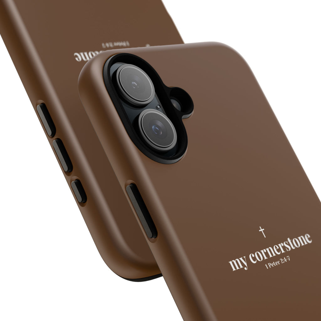 "My Cornerstone" Tough iPhone Case
