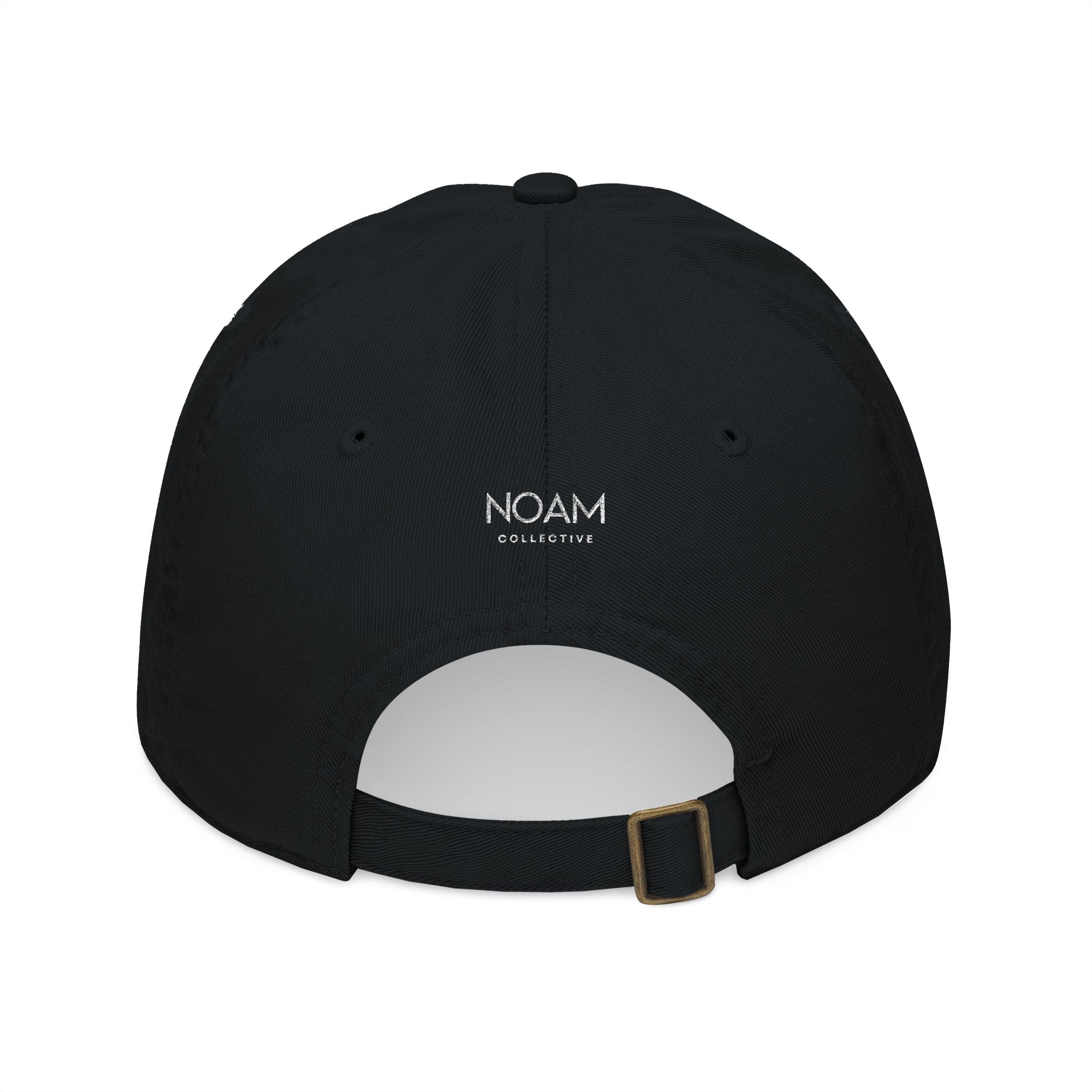 Black Organic Cotton Baseball Cap - Kingdom Living Collection