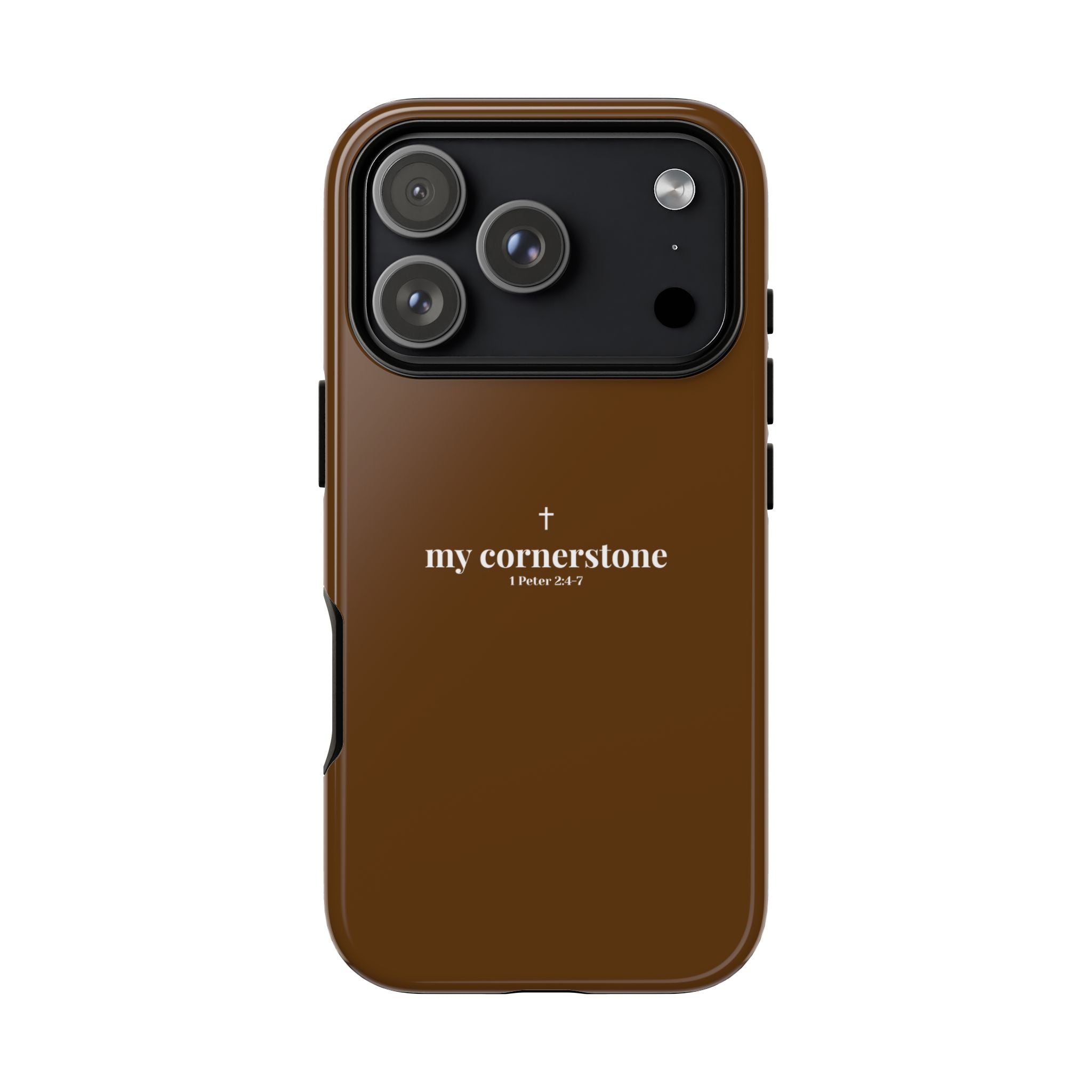 "My Cornerstone" Tough iPhone Case