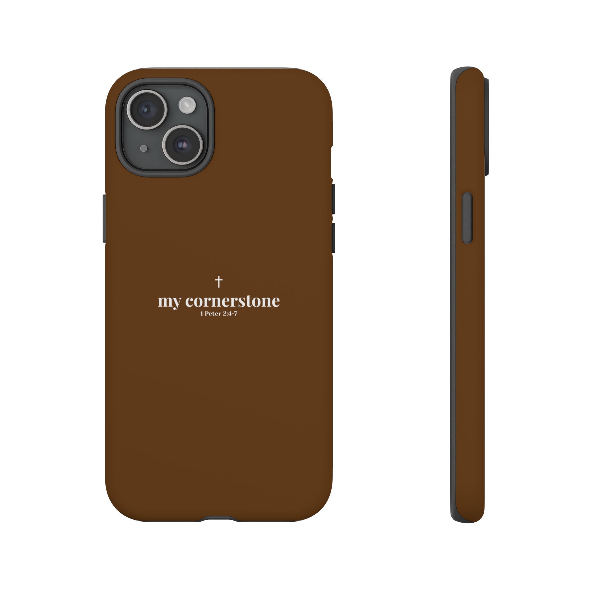"My Cornerstone" Tough iPhone Case