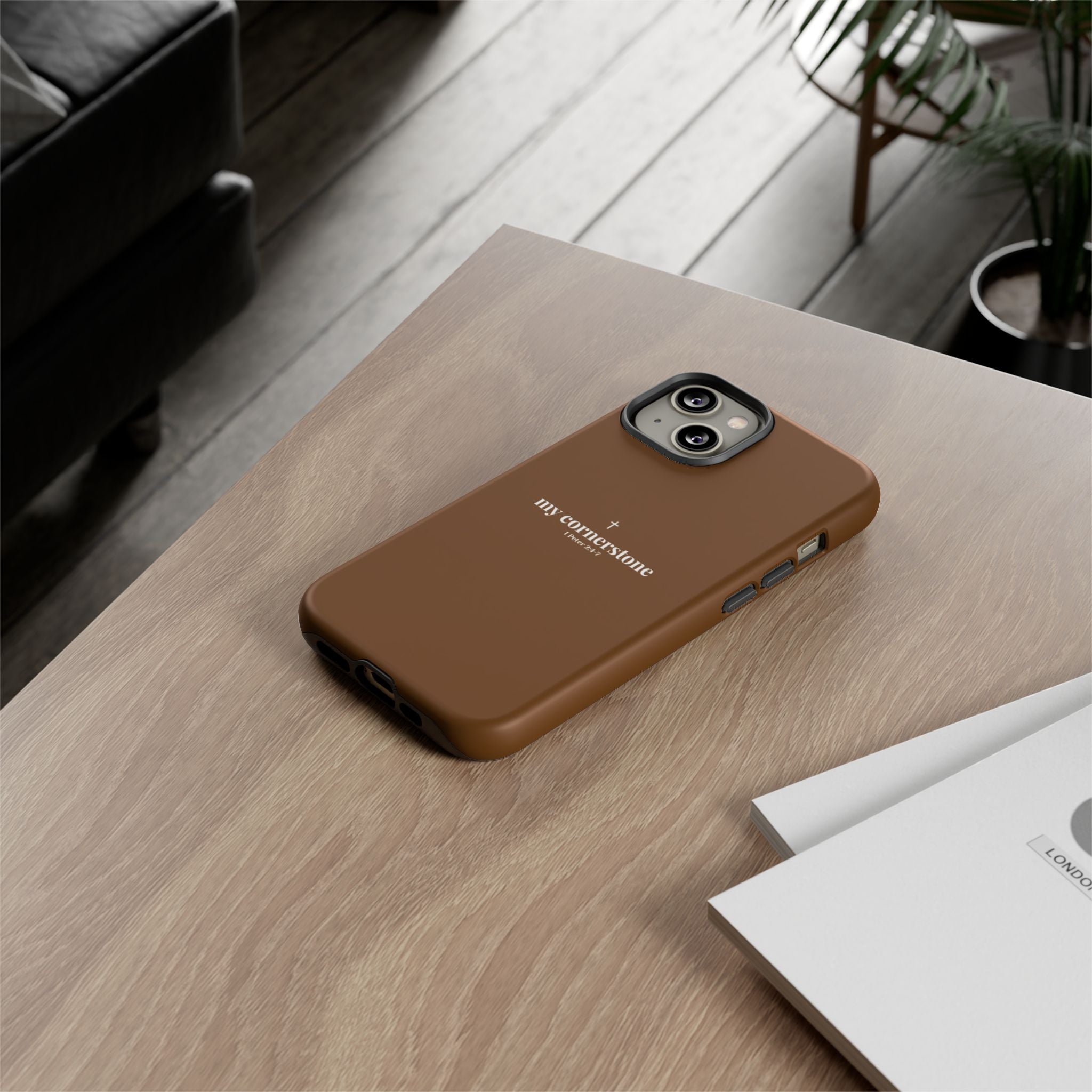 "My Cornerstone" Tough iPhone Case