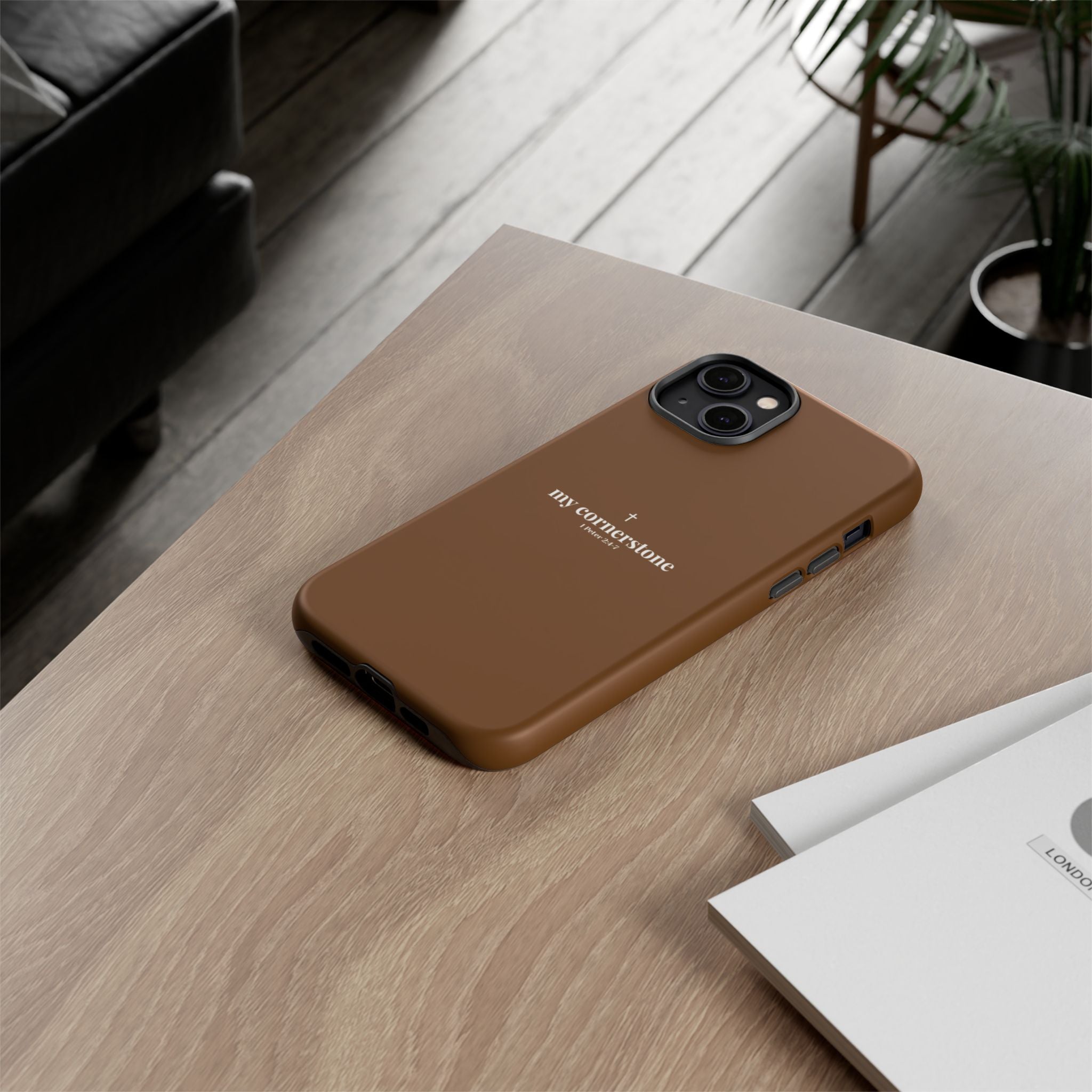 "My Cornerstone" Tough iPhone Case