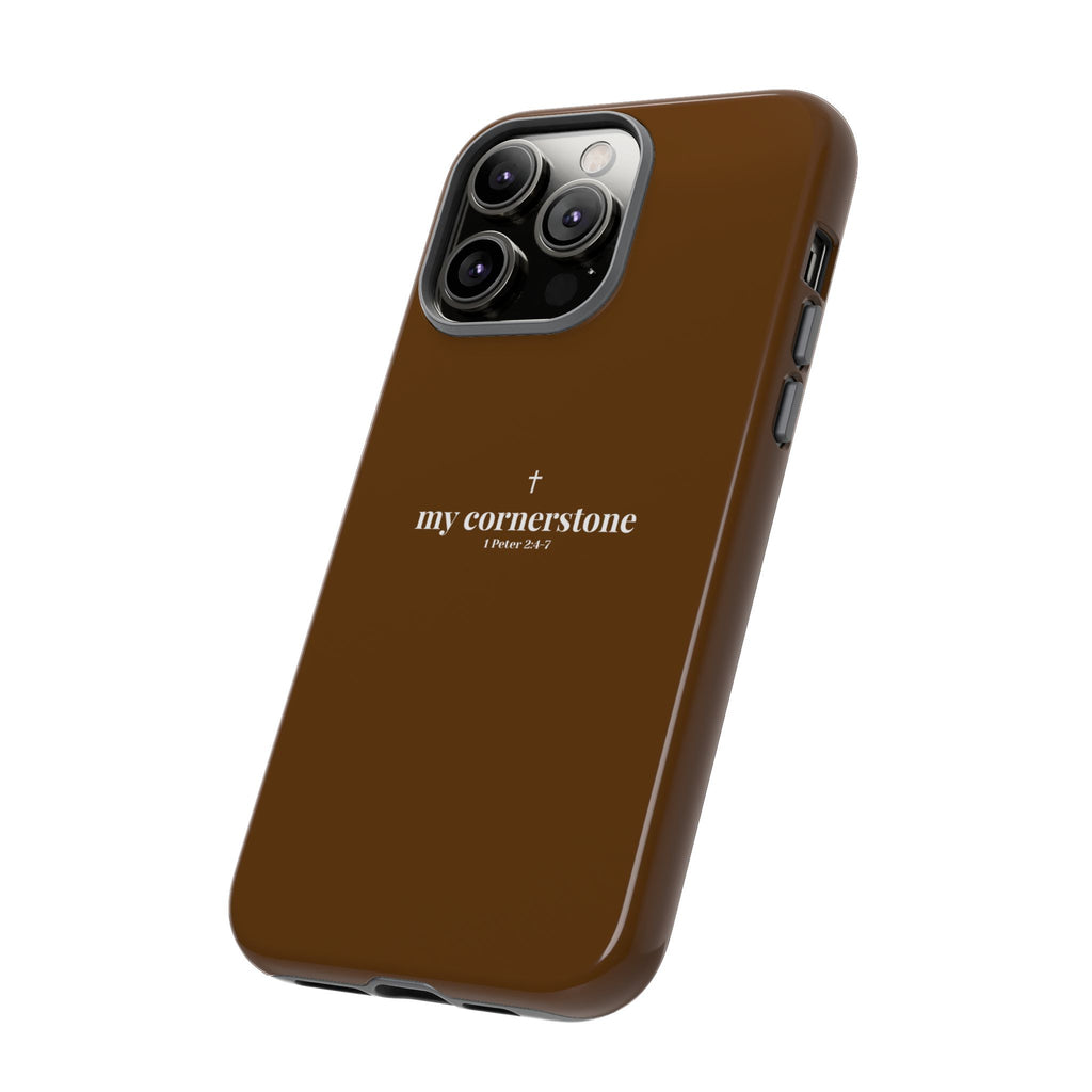 "My Cornerstone" Tough iPhone Case