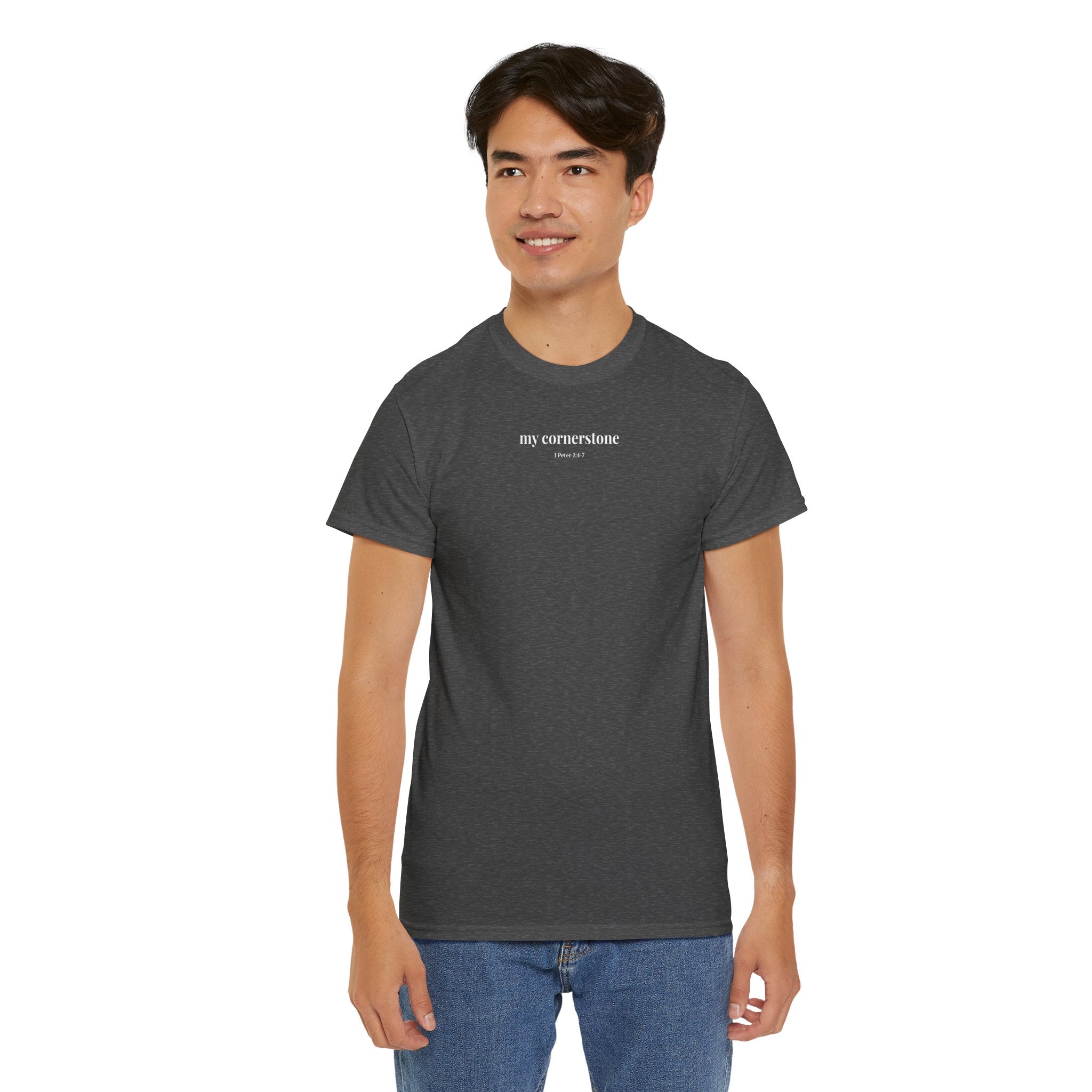 "My Cornerstone" Tee - Unisex 100% Cotton Shirt