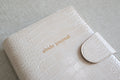 Crocodile Vegan Leather Cover | Beige