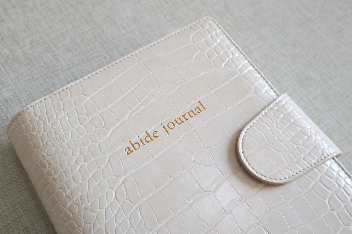 Crocodile Vegan Leather Cover | Beige