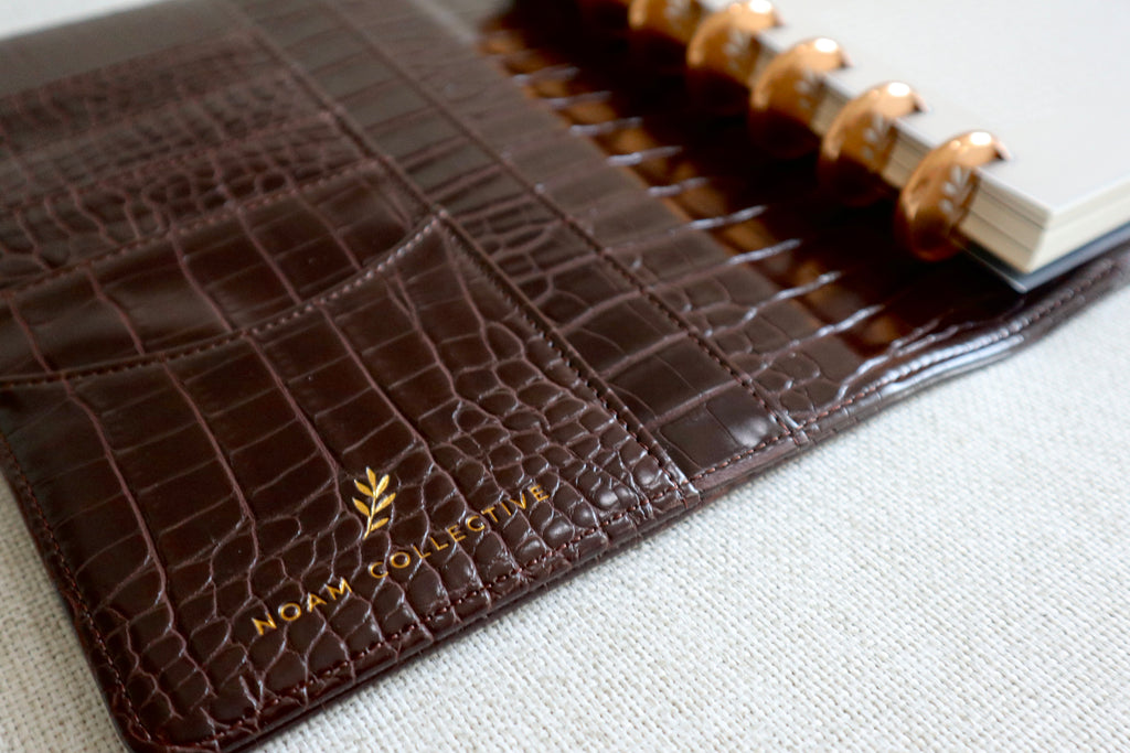 Abide Journal Bundle | Brown Cover & Gold Discs