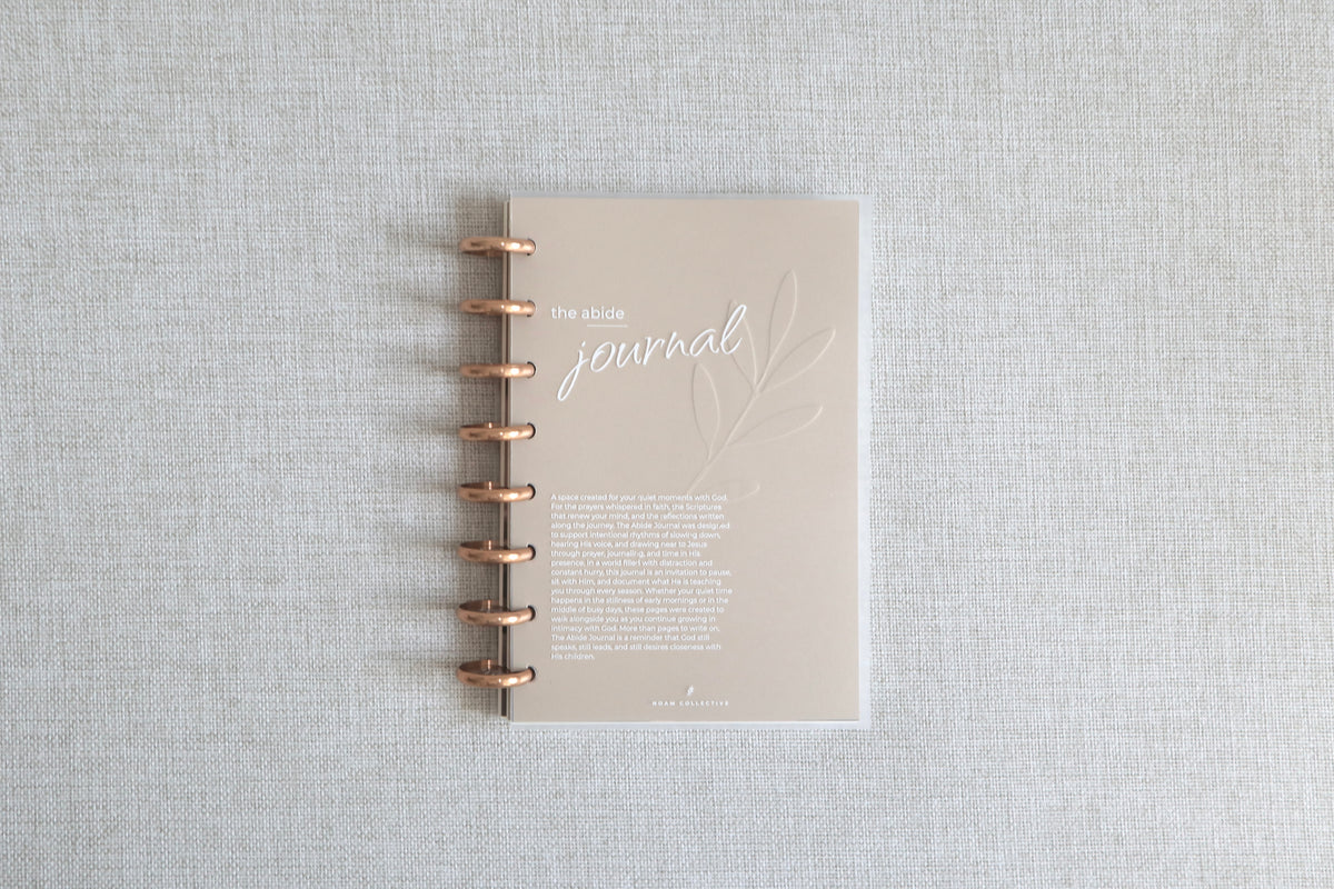 Abide Journal System | Gold Discs