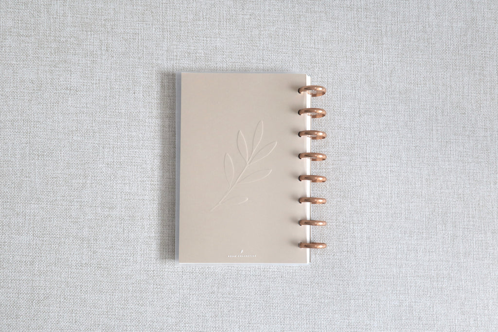 Abide Journal Bundle | Brown Cover & Gold Discs