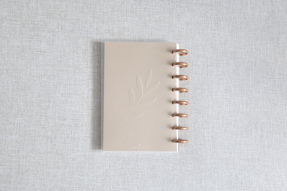 Abide Journal Bundle | Brown Cover & Gold Discs