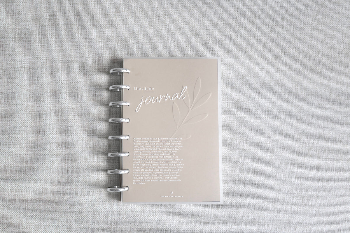 Abide Journal System | Silver Discs