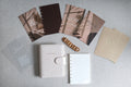 Abide Journal Bundle | Beige Cover & Gold Discs