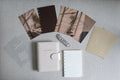 Abide Journal Bundle | Beige Cover & Silver Discs