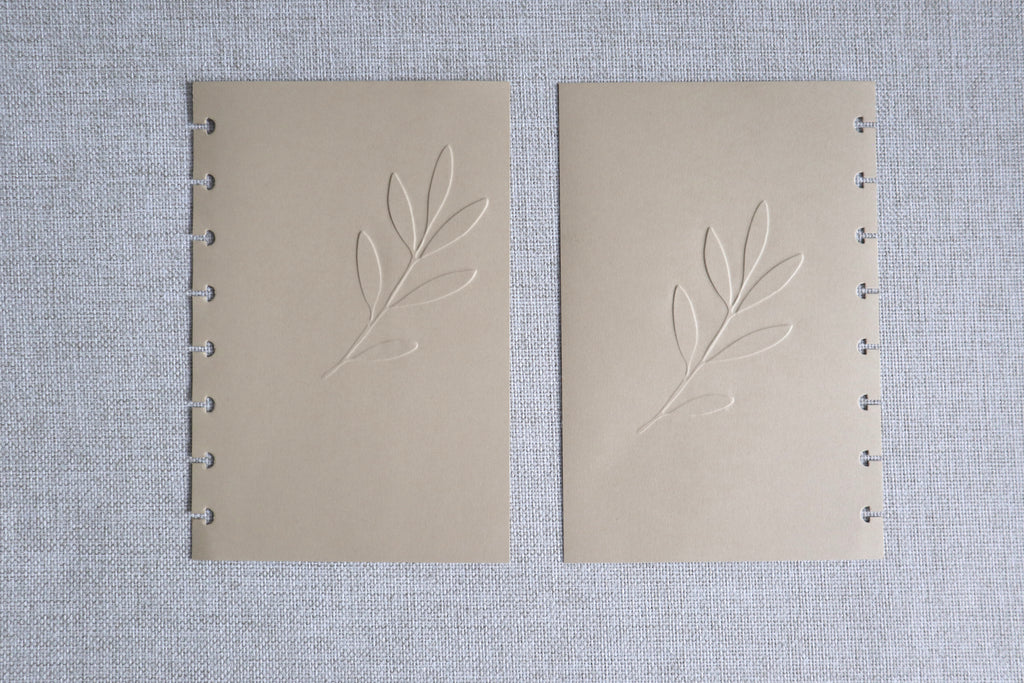 Abide Journal Bundle | Brown Cover & Gold Discs